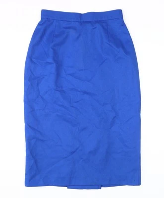 Windsmoor Women's Blue Pencil Skirt Size 12 - Image 1 of 4