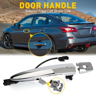 Front Left Driver Exterior Door Handle For 2009-2014 Nissan Maxima 806469N00A - Image 1 of 4