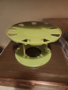 Vtg Rubbermaid Lazy Susan 2704 AVACADO Round 2 Tier Spice Turntable - Picture 1 of 5