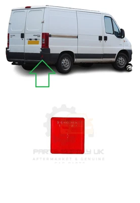 NEW FOR CITROEN RELAY 1994-2002 GENUINE REAR BUMPER REFLECTOR RIGHT OEM - Image 1 of 2