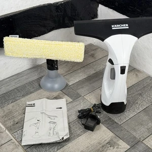 Karcher Window Vac White WV2 N Plus Mirrors Shower Screen Charger VGC Genuine - Picture 1 of 23