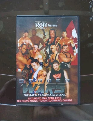 ROH Wrestling Border Wars 2012 (DVD) Kevin Steen, Finlay, Jay Lethal, Adam Cole - Image 1 of 4