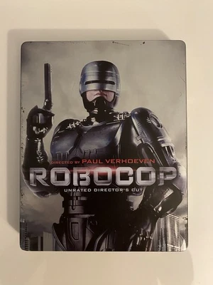 RoboCop (1987) Blu-ray SteelBook Metalpak, Unrated Director’s Cut ~ NEW, Read Foto 1 de 4