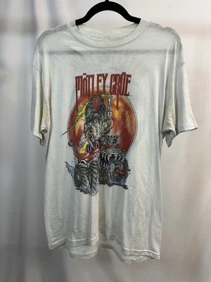 Vintage Motley Crue Shirt 1986 Monster Truck XL RARE - Image 1 of 4