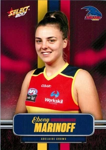 2017 Adelaide Crows AFLW Select Footy Stars Card - Ebony Marinoff - Picture 1 of 3