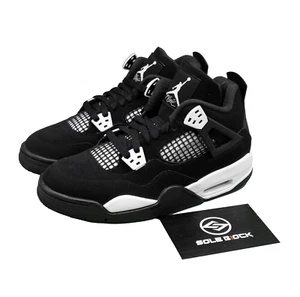 Nike Air Jordan 4 Retro White Thunder JordanⅣ AJ4 Youth Model (GS) FQ8213-001 - Picture 1 of 5