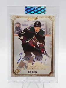 JAN JENIK 2020-21 UPPER DECK UD CLEAR CUT CHAMP’S AUTOGRAPH AUTO - Picture 1 of 2