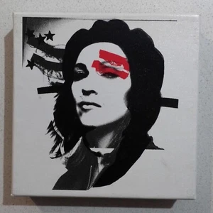 MADONNA AMERICAN LIFE 2003 US MAVERICK CD BOX WITH THE POSTER AND STAMPS - Picture 1 of 6