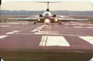 MALEV HUNGARIAN AIRLINES 1985 VINTAGE POCKET CALENDAR TU154 - Picture 1 of 1