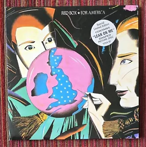 Red Box For America UK Limited Edition 10" SINGLE + Shaped Picture disc - Picture 1 of 5