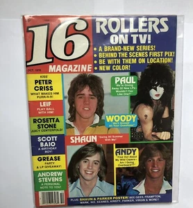 16 Magazine October 1978 Bay City Rollers, Kiss, Shaun Cassidy, Andy Gibb - Picture 1 of 14