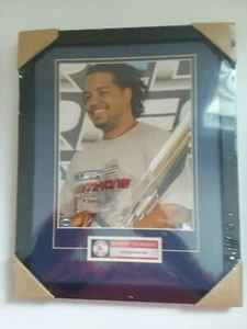 Manny Ramirez Boston Red Sox Framed 8x10 & Plaque MLB 2004 World Series MVP - Picture 1 of 3
