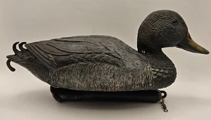 Vtg Sports Plast Plastic Drake Mallard Duck Decoy Made in Italy - Picture 1 of 21