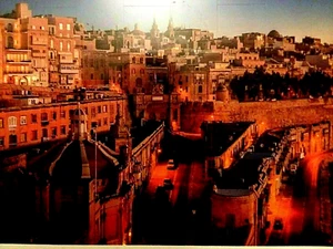JIGSAW PUZZLES CITY ON THE HILL 1000pc - Picture 1 of 2