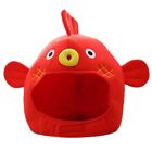 Stuffed Toy Plush Hat Cartoon Puffer Fish Earflap Halloween Cosplay Headwear