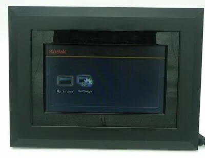 Black Kodak EasyShare SV811 Digital Picture Frame With Remote And Power Adapter - Image 1 of 4