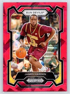 2024 Panini Prizm Draft Picks #41 James Harden Prizms Red Ice Color Match - Picture 1 of 2