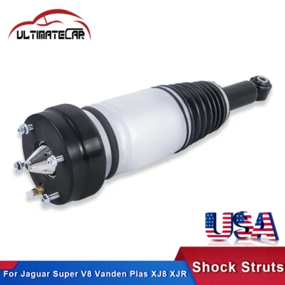 Rear Air Shock Absorber Struts For Jaguar Super V8 Vanden Plas XJ8 XJR C2C41346 - Image 1 of 4