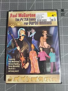 Paul McCartney  Friends: The PETA Concert for Party Animals (DVD, 2001) - Picture 1 of 2