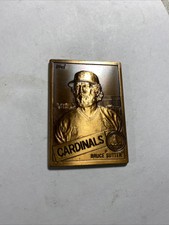 1985 Topps Gallery Of Immortals BRONZE. Bruce Sutter  Cardinals HOF Mint