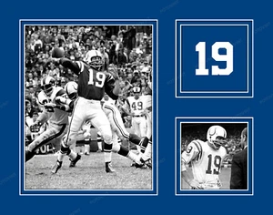 JOHNNY UNITAS Photo Collage Print BALTIMORE COLTS Picture 8x10 11x14 or 16x20 V2 - Picture 1 of 3