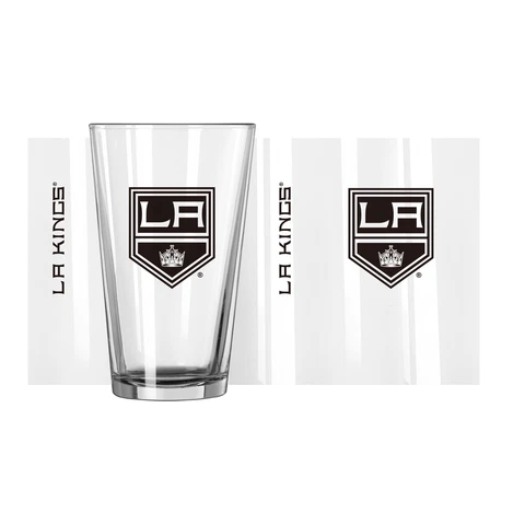 Los Angeles Kings 16oz. Team Wordmark Game Day Pint Glass Cover