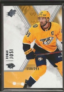 2021-22 Upper Deck SPX #92 Roman Josi -Base 150/299-Predators