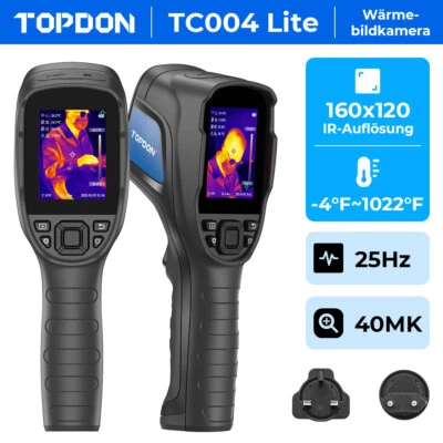 TOPDON TC004 Lite Caméra Thermique 160x120 Infrarouge -20 °C à 550 °C NETD<40 mk - Photo 1/4