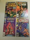 Conan Marvel Comics High Grade Bronze Age Lot Of 4 See Description