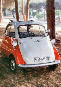 1956 BMW 300 Isetta Export - Promotional Photo Poster - Picture 1 of 1