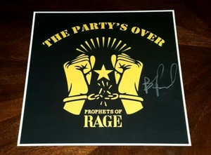 PROPHETS OF RAGE B REAL SIGNED THE PARTY'S OVER 12X12 ALBUM PHOTO CYPRESS HILL!! - Picture 1 of 1