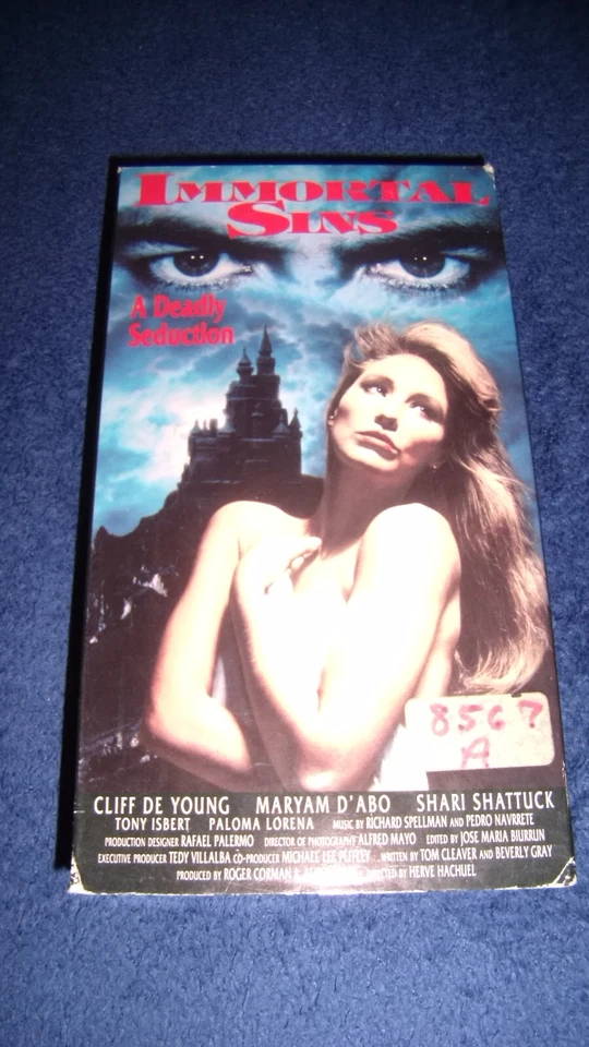 Immortal Sins (VHS, 1992), Cliff De Young, Maryam D'Abo, FREE SHIPPING! - Image 1 of 1