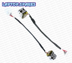 Hp Pavilion DV6 DV6T-3100 DV6Z-3100 DC Power Jack Socket and Cable Wire DW255 - Picture 1 of 6