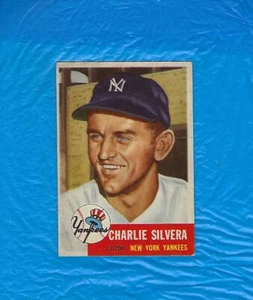 1953 TOPPS #242 CHARLIE SILVERA NEW YORK YANKEES ! ! - Picture 1 of 1