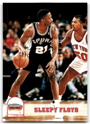 1993-94 HOOPS SLEEPY FLOYD SAN ANTONIO SPURS #404 - Image 1 of 2