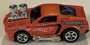 HOT WHEELS 1:64 2002 1968 MUSTANG TOONED ORANGE MALAYSIA - Bild 1 von 10