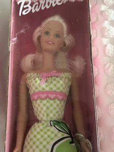 Vintage 2001 Mattel Fruit Style Barbie Doll Green Apple #53855 Nib - Picture 1 of 4