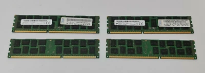 4x8GB 4 x 8 GB 32GB 2Rx4 PC3L-10600R Server RAM ECC Arbeitsspeicher Micron IBM - Bild 1 von 3