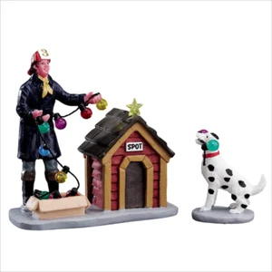 Lemax - 52320 - Spot Helps Out, Set of 2 - Picture 1 of 2
