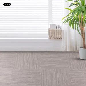 25 PCS Thick Printed Foam Tiles Exercise Tiles Mat Wood Grain Flooring Tiles - Picture 1 of 12