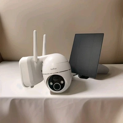 BOIFUN Outdoor Solar Power 2K Security Camera Home WiFi 360° Battery CCTV System - Image 1 of 4