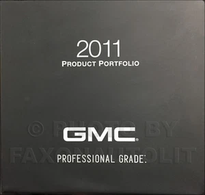 GMC Product Portfolio 2011 color y tapicería distribuidor álbum libro de datos - Imagen 1 de 2