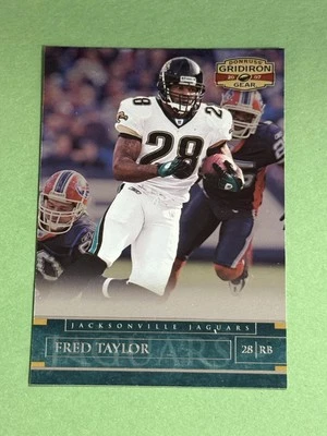 Fred Taylor 2007 Donruss Gridiron Gear Jacksonville Jaguars #84 T806 - Image 1 of 2