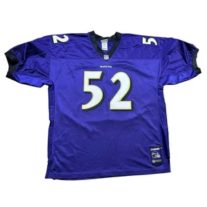 Baltimore Ravens Jersey R.Lewis #52 REEBOK NFL Stitched Adult Size 56 - Picture 1 of 8