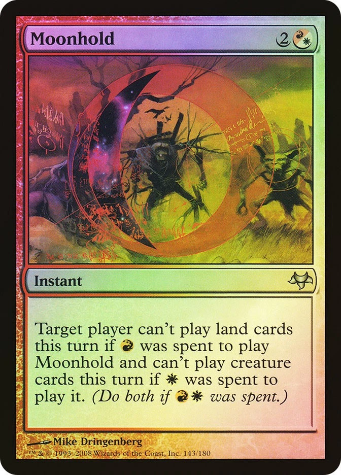MTG FOIL Moonhold  - Eventide #143 - Image 1 of 1