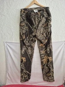 ScentLok Full Season Fleece Mossy Oak Treestand Camo Hunting Pants Size L NEW - Picture 1 of 9