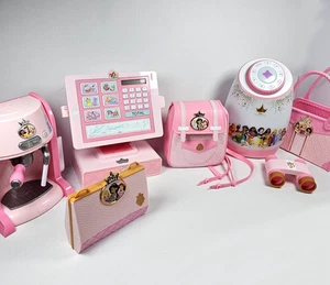 LOTE de 7 artículos de juego de simulación de princesas Disney y enlace EZ + altavoz de karaoke BT - Imagen 1 de 24