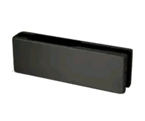 NEU CRL C.R. LAURENCE EUR201MBL MAT BLACK SERIES TOP OR BOTTOM PATCH FITTING  - Bild 1 von 4