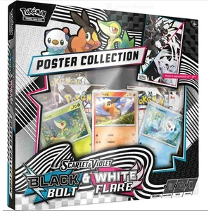 Pokemon - Collezione Poster Unima Black Bolt & White Flare Nero Bianco ENG - Bild 1 von 1