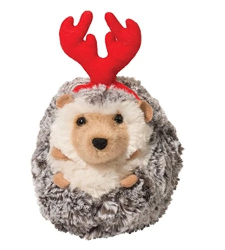 Spicy Hedgehog with Antlers Plush Stuffed Animal Toy, 5" by Douglas - Image 1 of 1